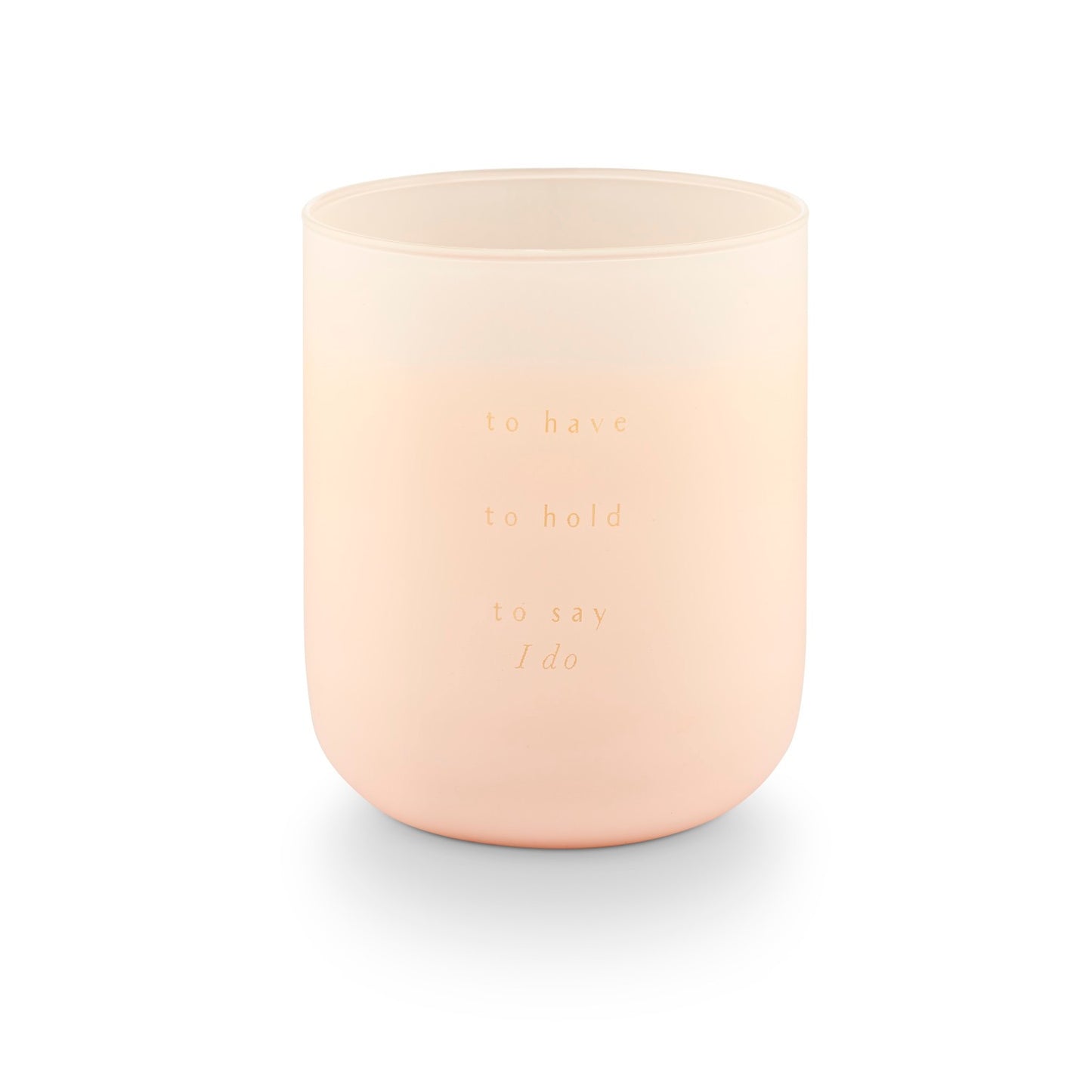 Coconut Milk Mango Bridal Candle