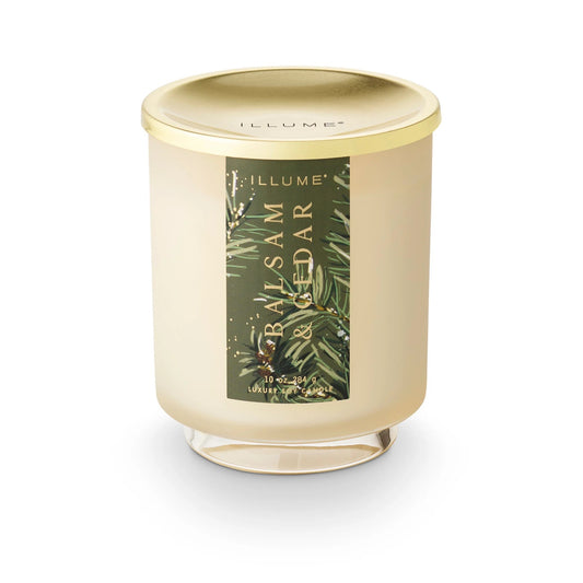 Balsam & Cedar Glass Candle