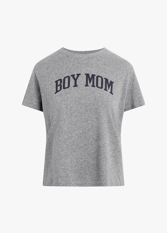 Boy Mom Tshirt Grey
