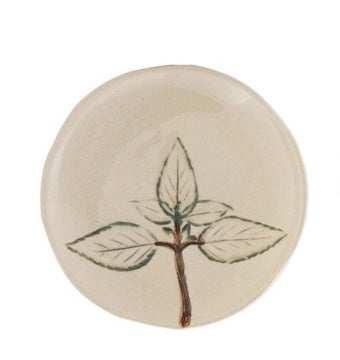 botanical stoneware dish, 3 Lead