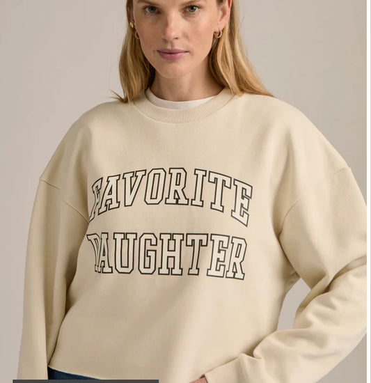 Cropped Collegiate Sweatshirt