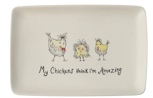 My Chickens Are Amazing Platter