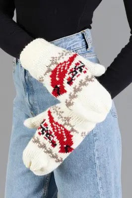 Cardinal Mittens