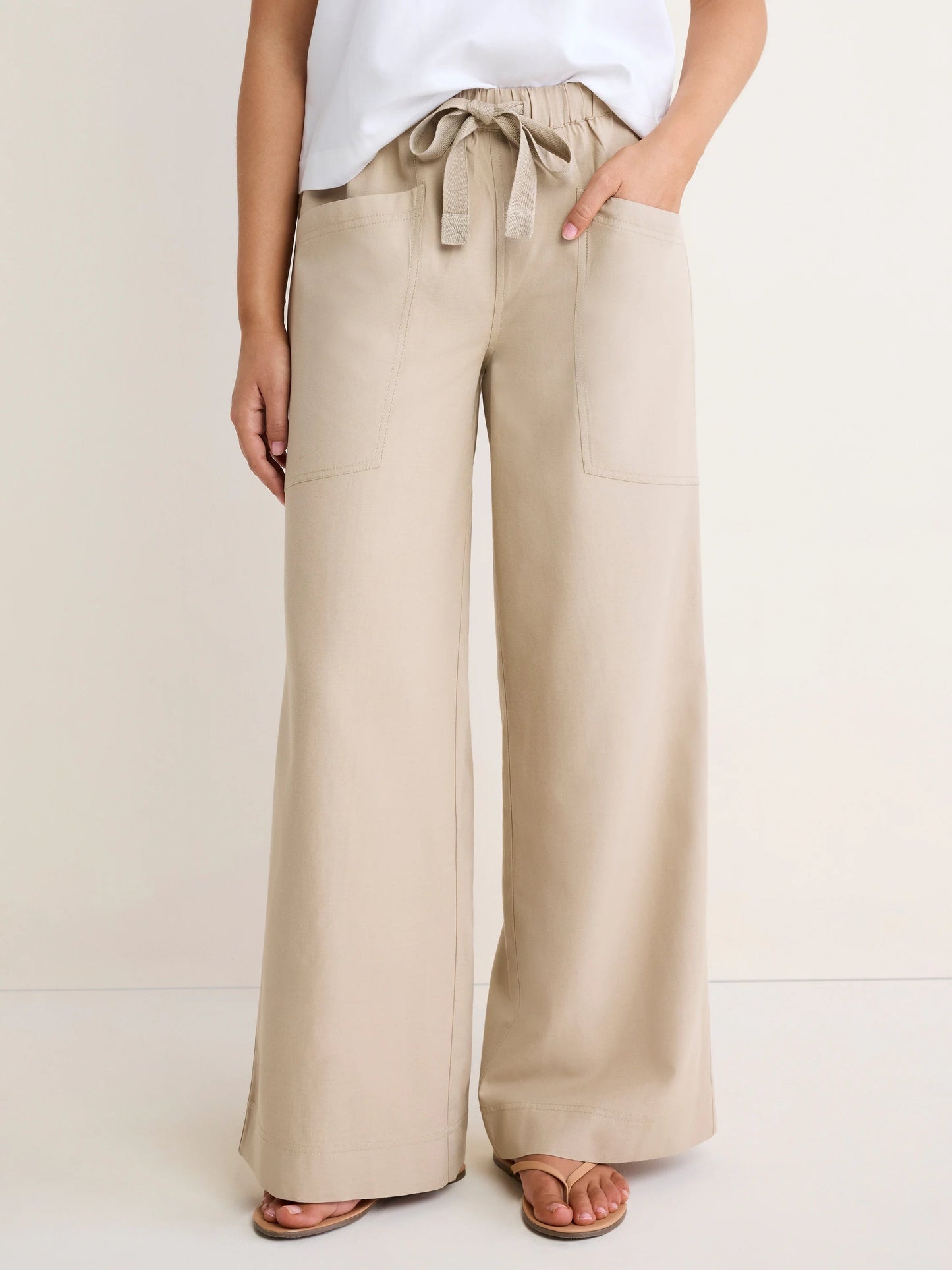 Carson Cotton Linen Pant