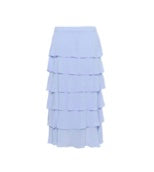Bibbi Ruffle Skirt Blue