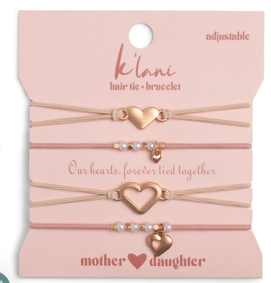Mother Daughter Hair Tie