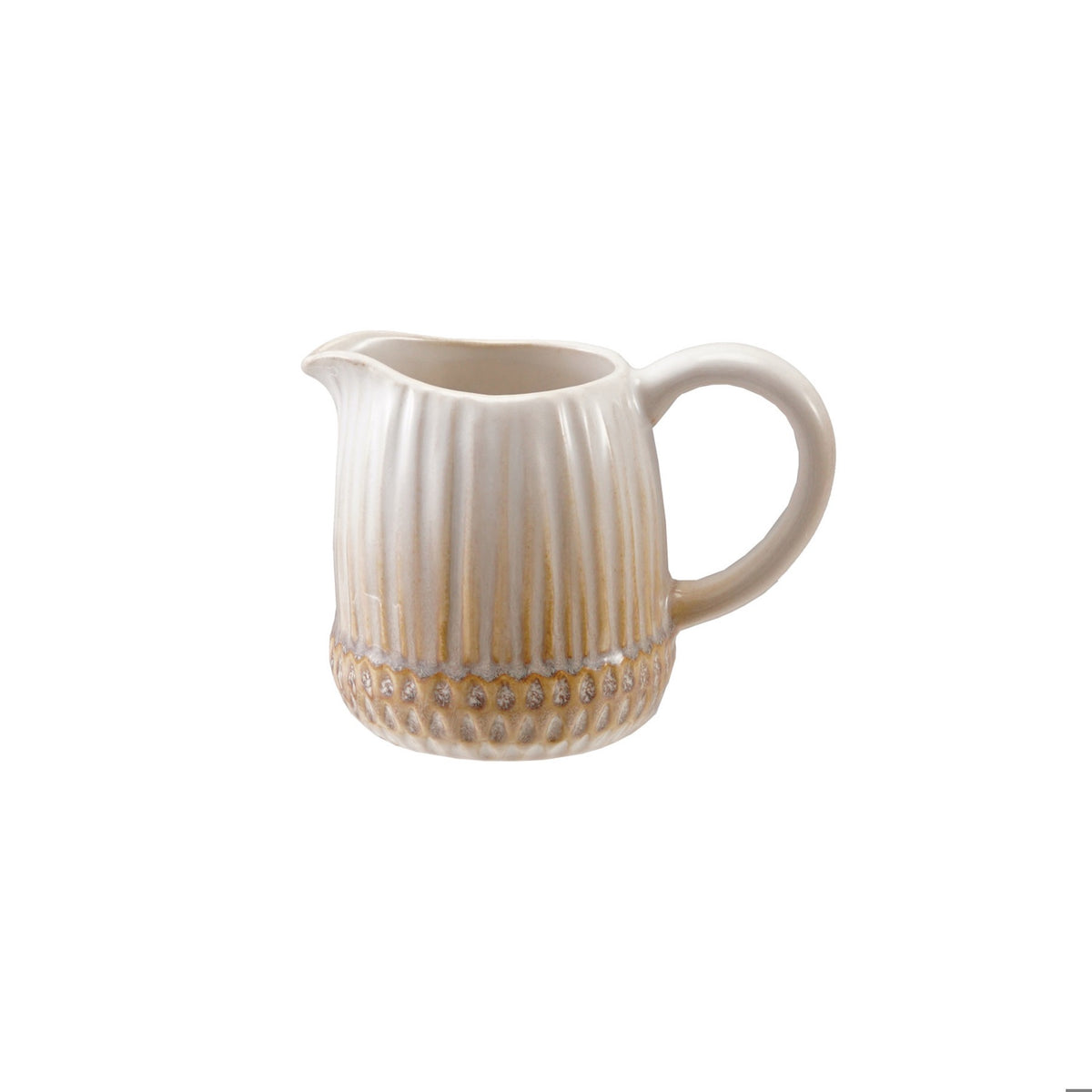 Stoneware Acorn Creamer