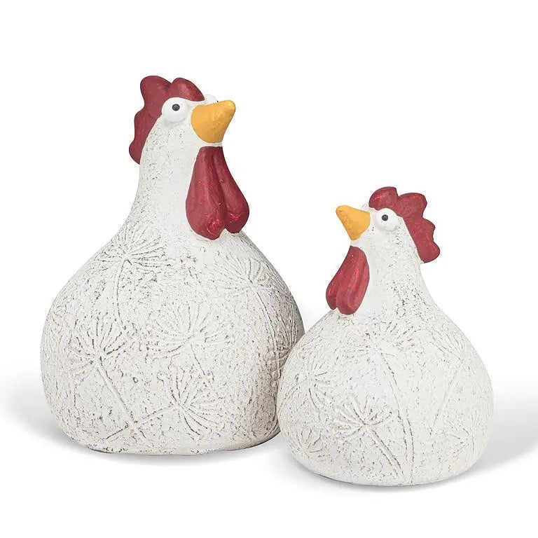 Stoneware Chicken Decor