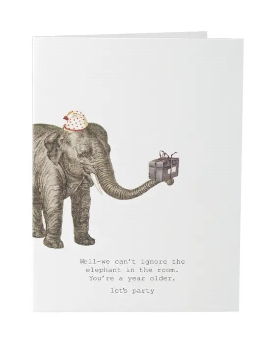 Well-We Can't Ignore The Elephant
