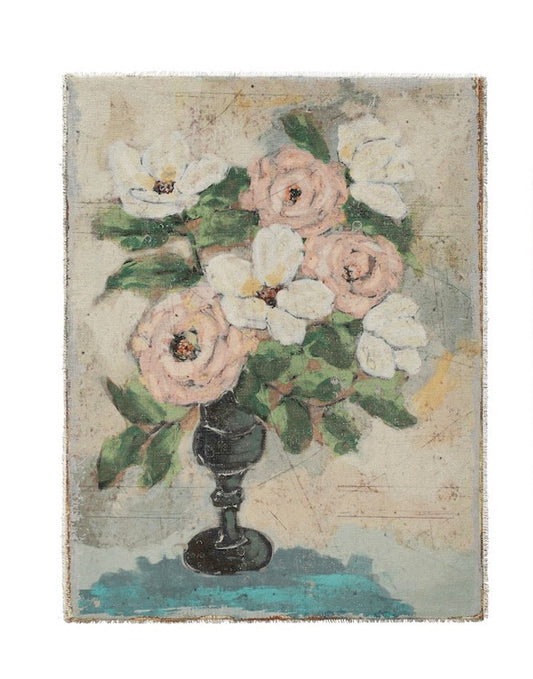 Floral Canvas Art/Pink