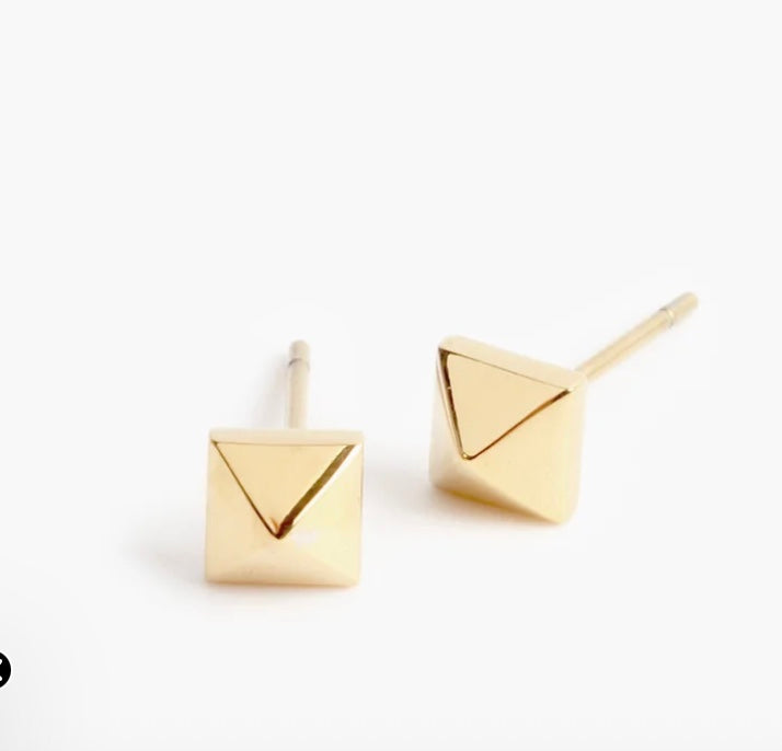 Melrose Studs 5mm Gold