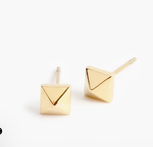 Melrose Studs 5mm Gold