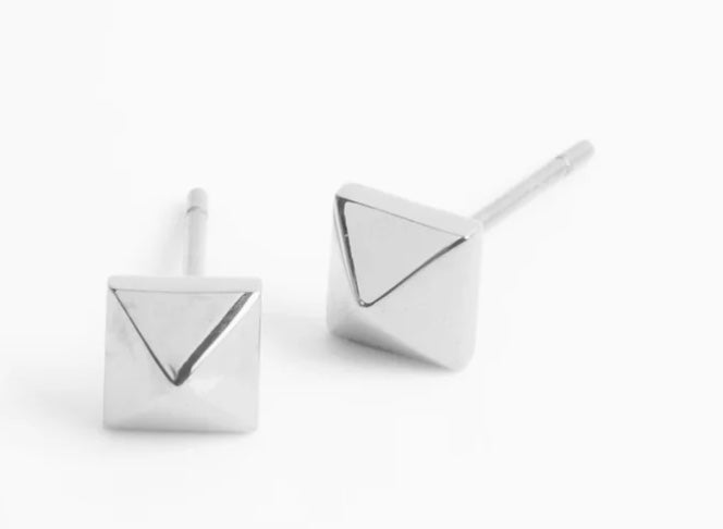 Melrose Studs 5mm Silver