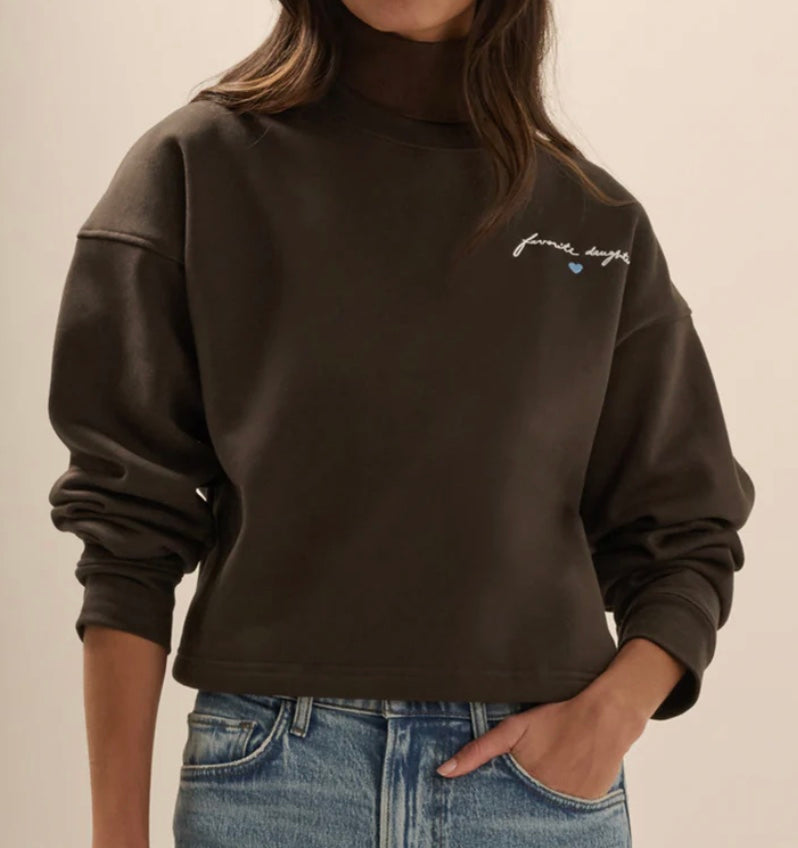 Cropped Signature Sweatshirt