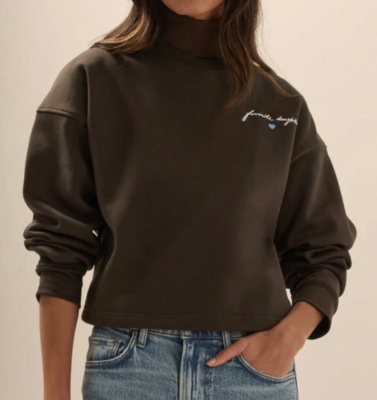 Cropped Signature Sweatshirt