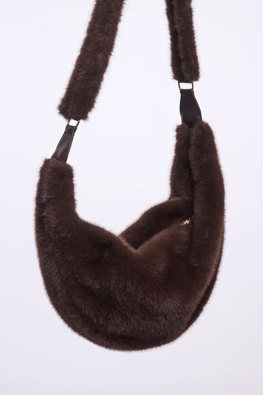 Faux Fur Cross Body