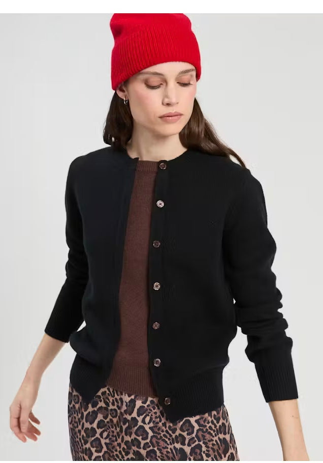 Layered Wool Sweater Brown