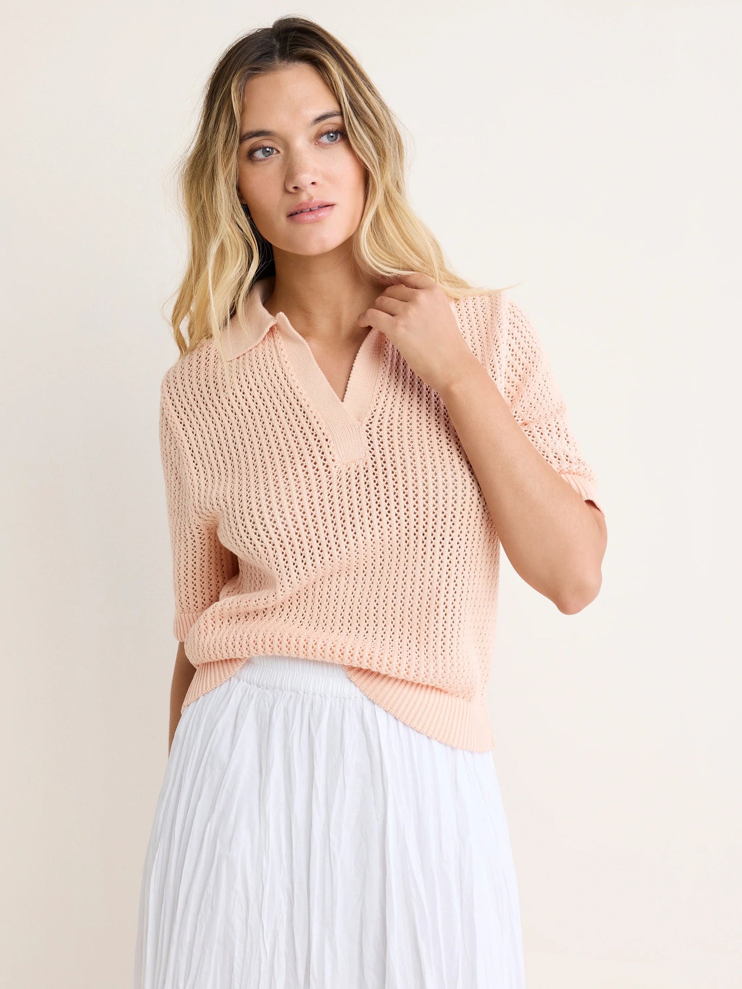Mesh Polo Shirt