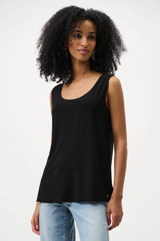 Scoop Neck Camisole Black