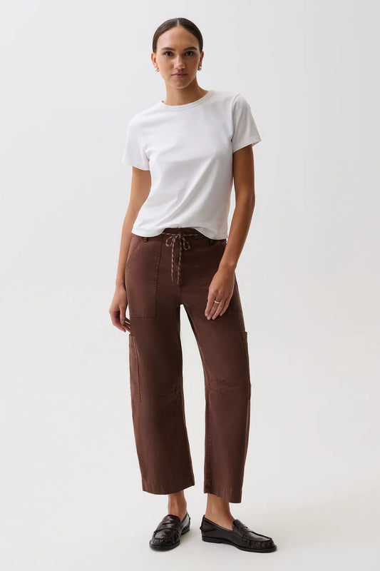 Sabrina Utility Pant Mocha
