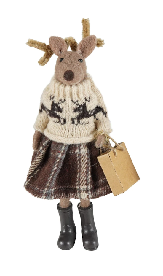 Wool Felt Deer, 2 Styles