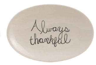 Plate with Fall Saying, 4 Styles