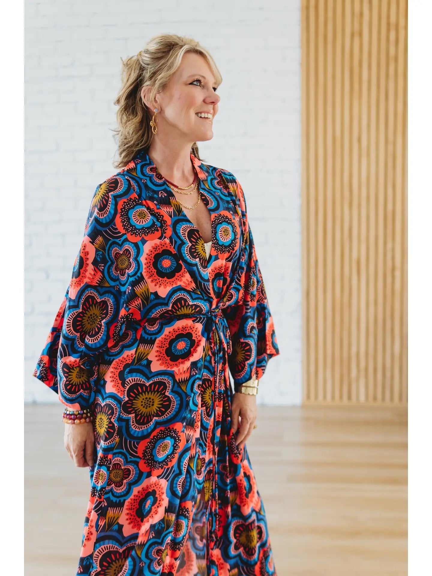 Poppy Floral Wrap Dress