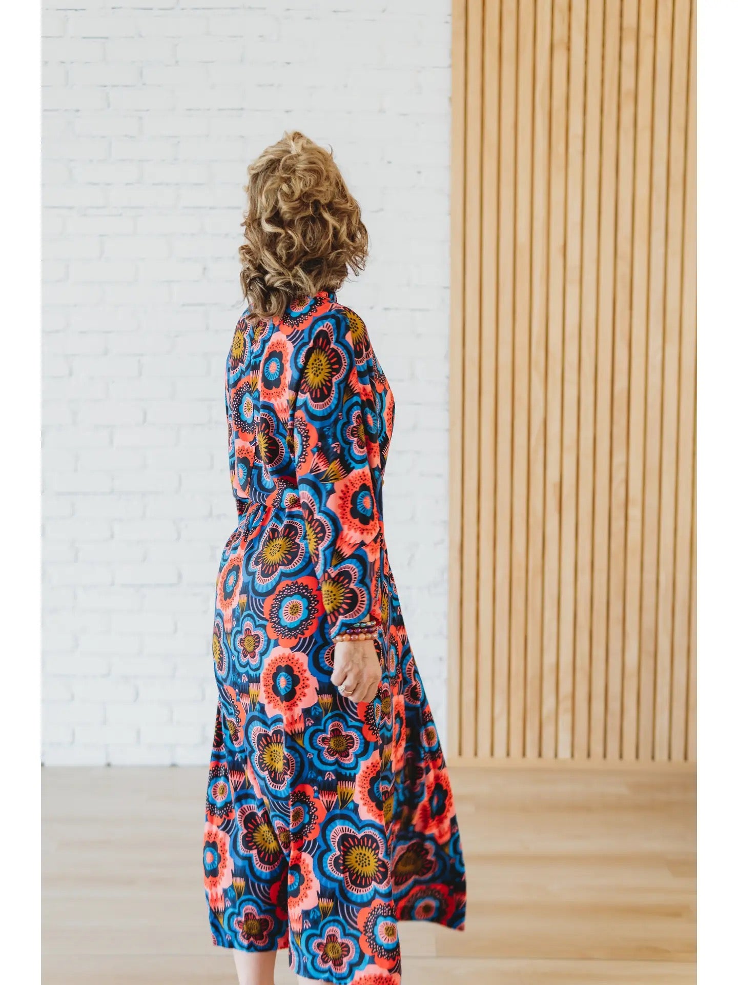 Poppy Floral Wrap Dress