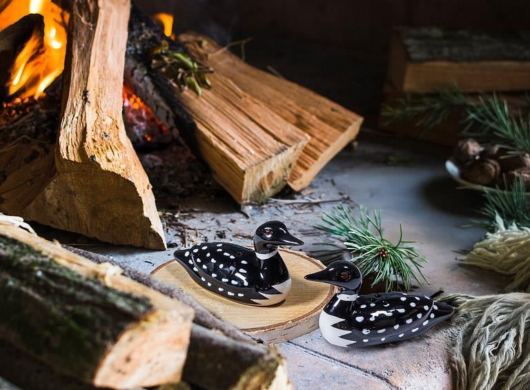 Loon Salt & Pepper Shakers