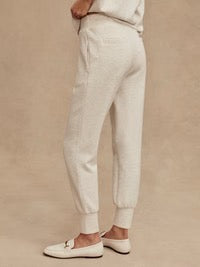 Slim Cuff Pant 27.5 Ivory Marl