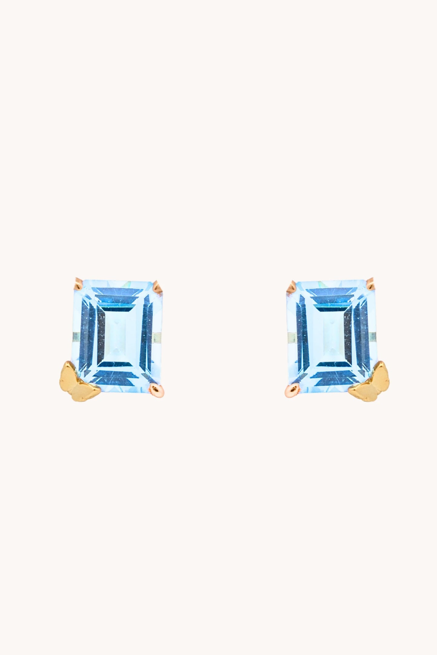 Butterfly Aquamarine Earrings