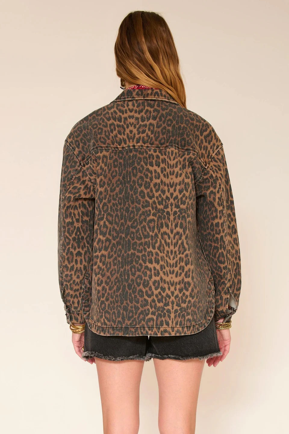 Venutia Leopard Jacket