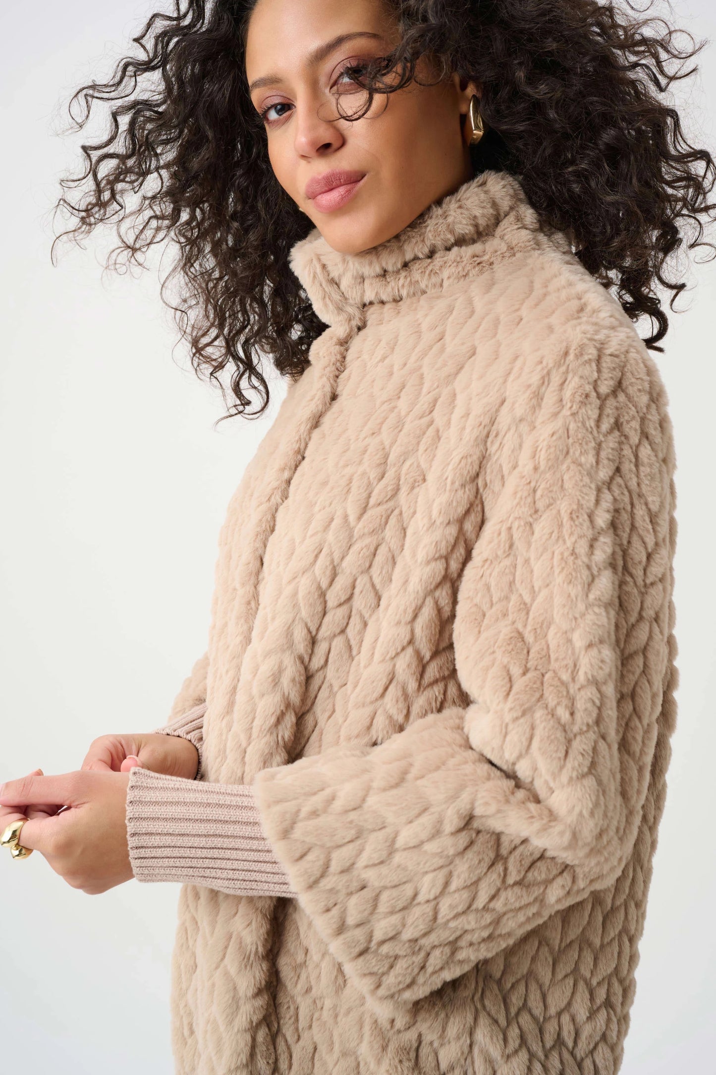 Mock Neck Jacket