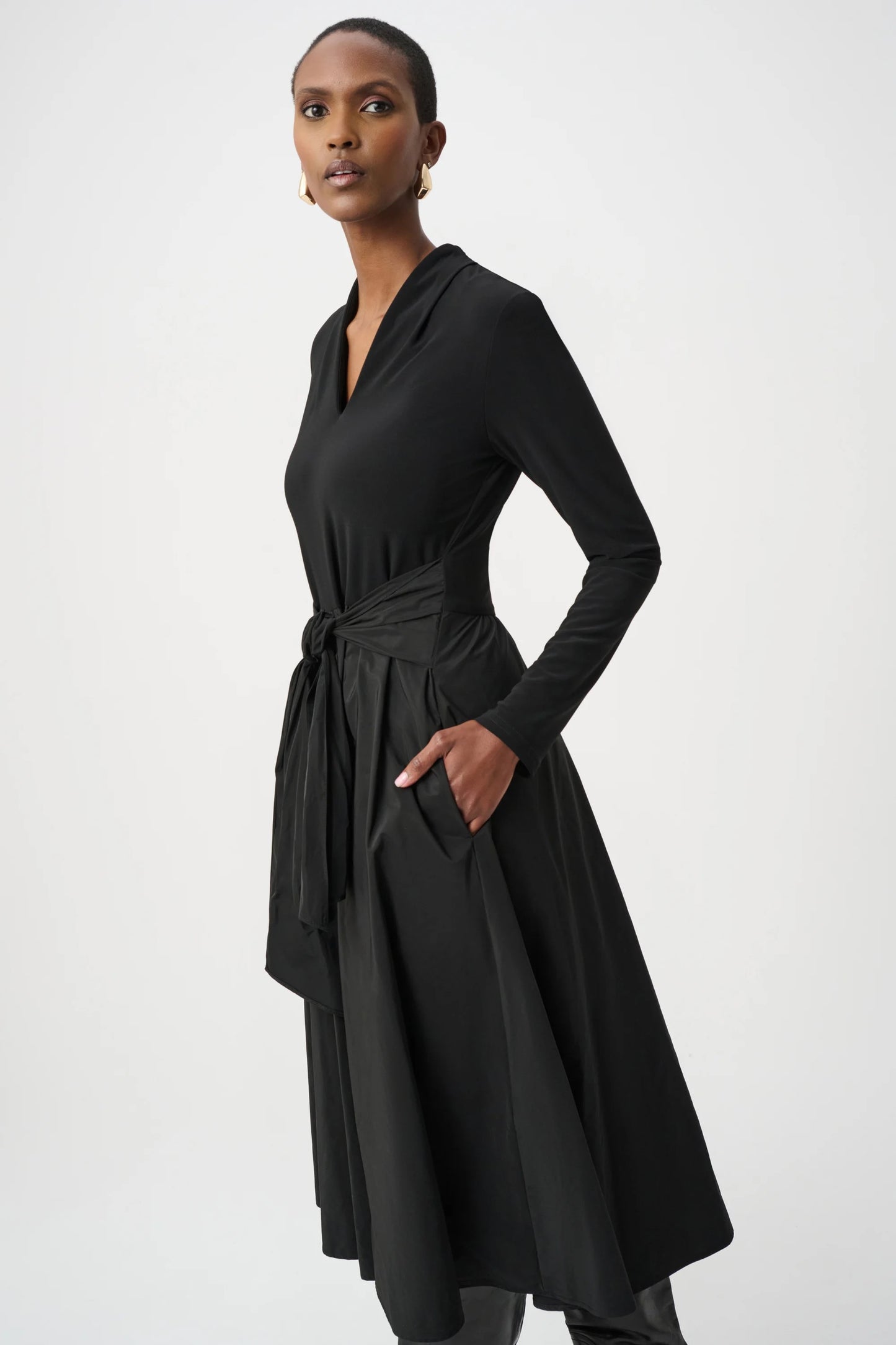 Satin Holiday Dress
