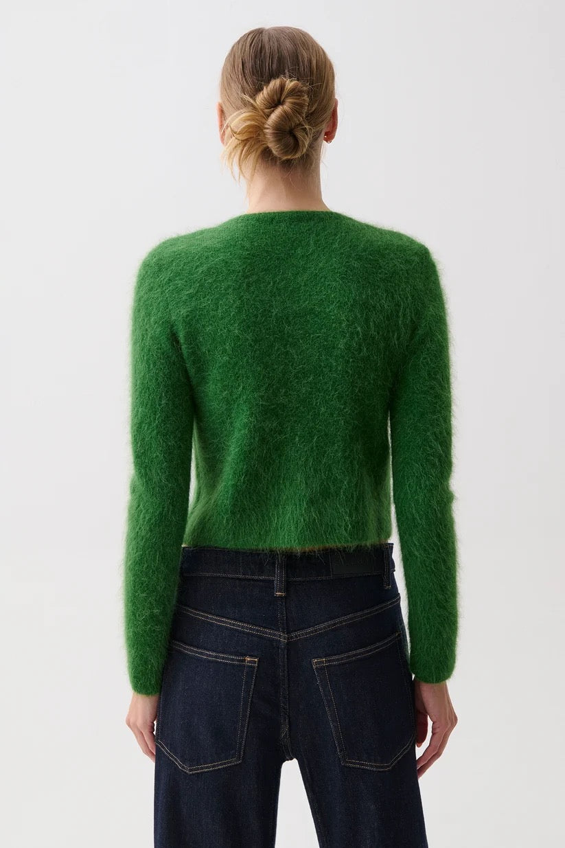 Alpaca Cardigan Moss