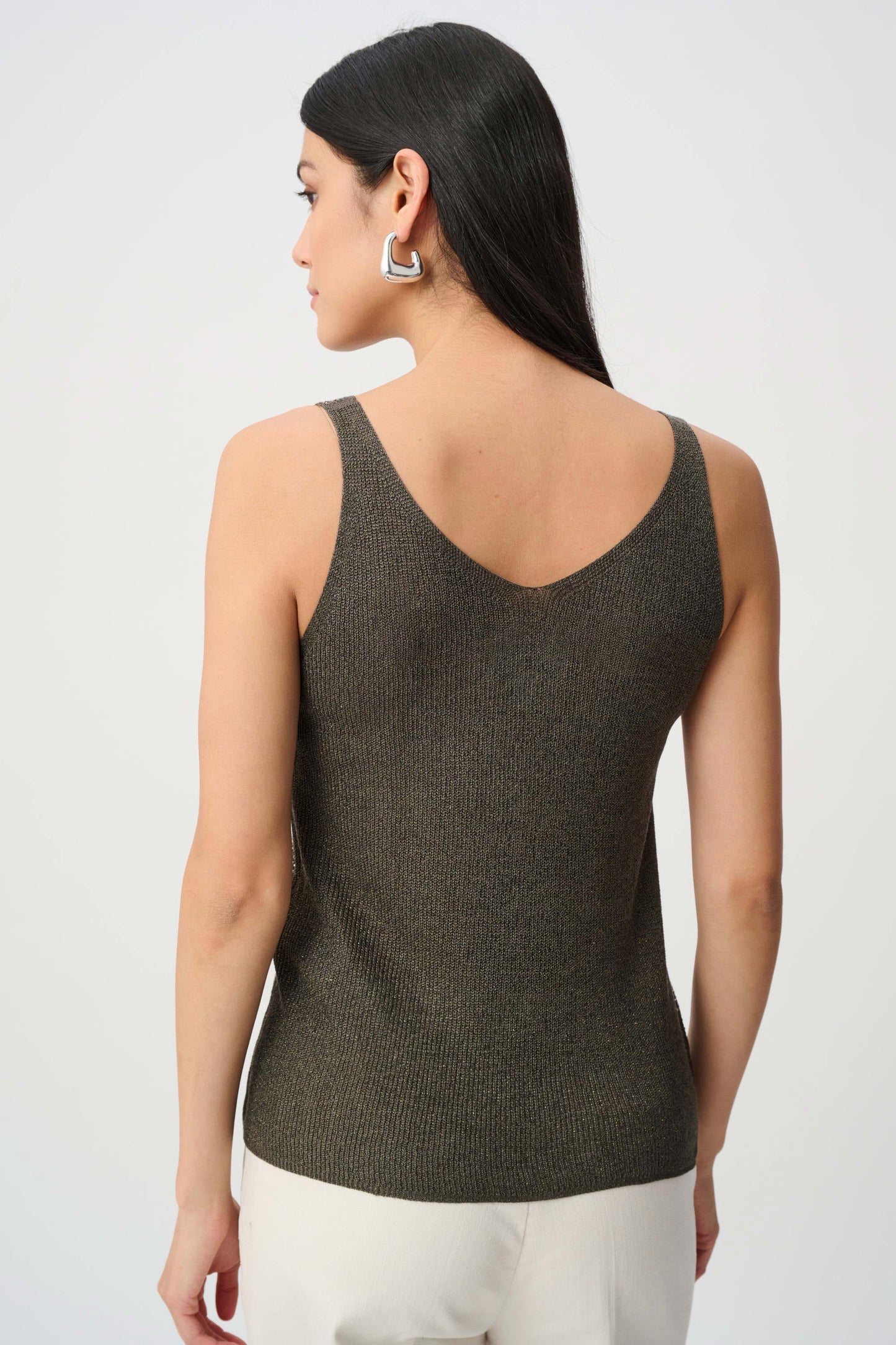 Rhinestone Camisole Green