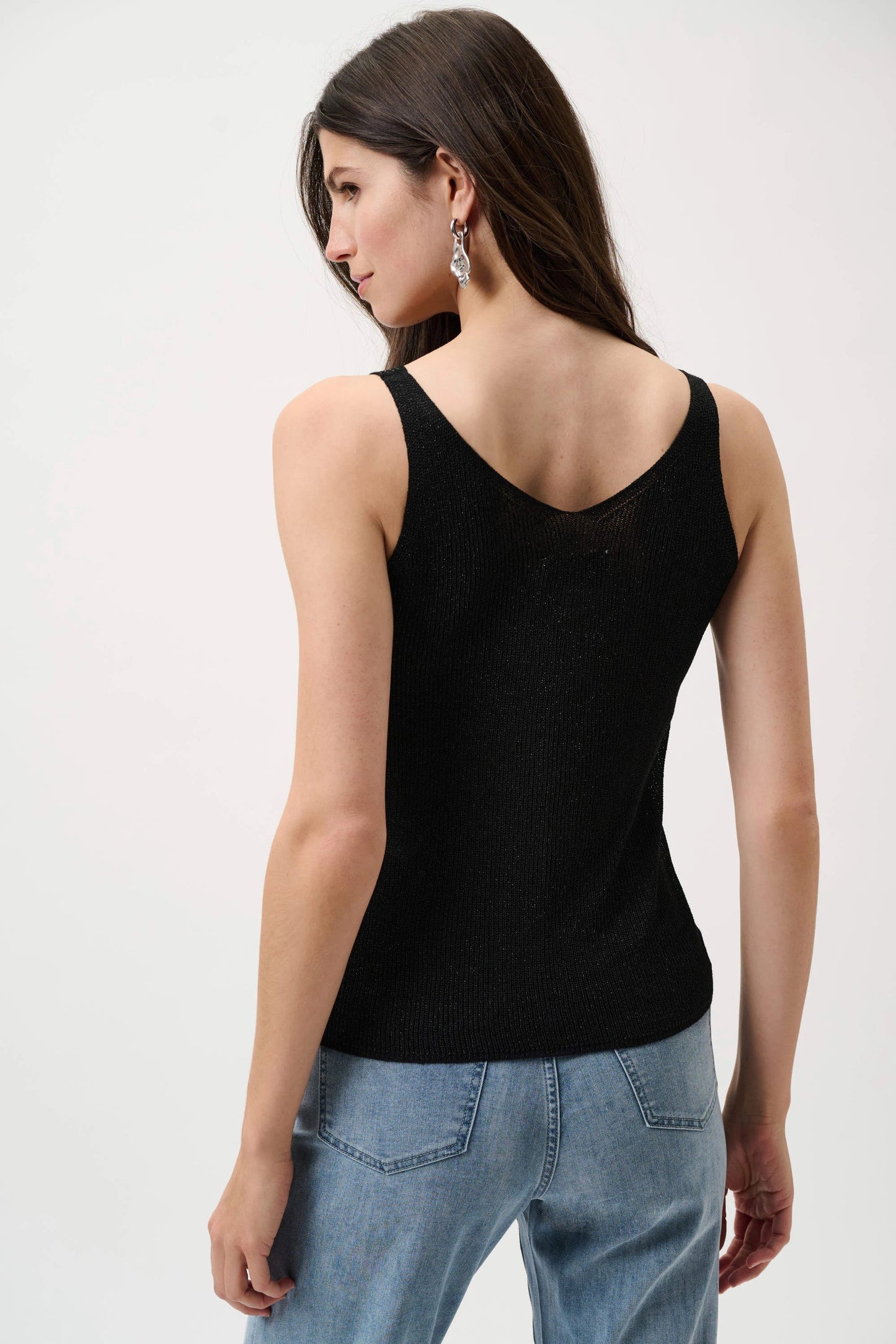Rhinestone Camisole Black