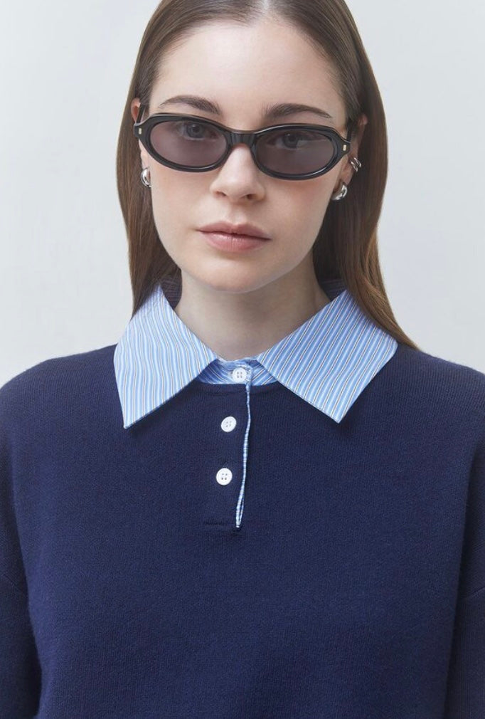 Paulin Top Navy