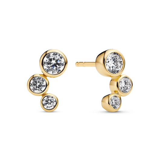 Sardinien Trio Earrings YG