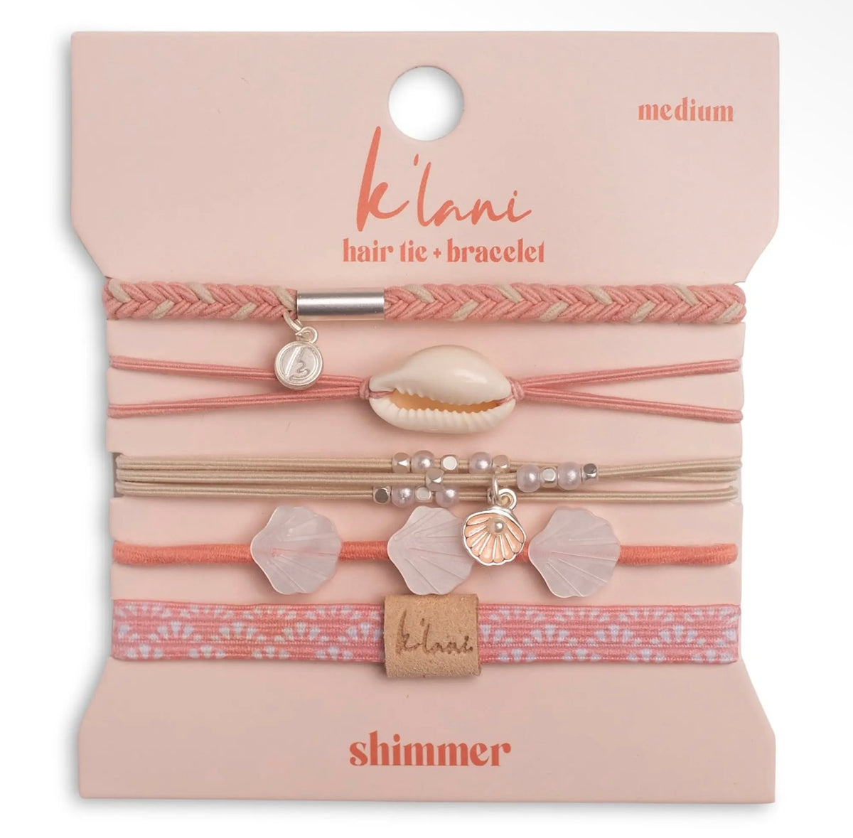 Shimmer Hair ties