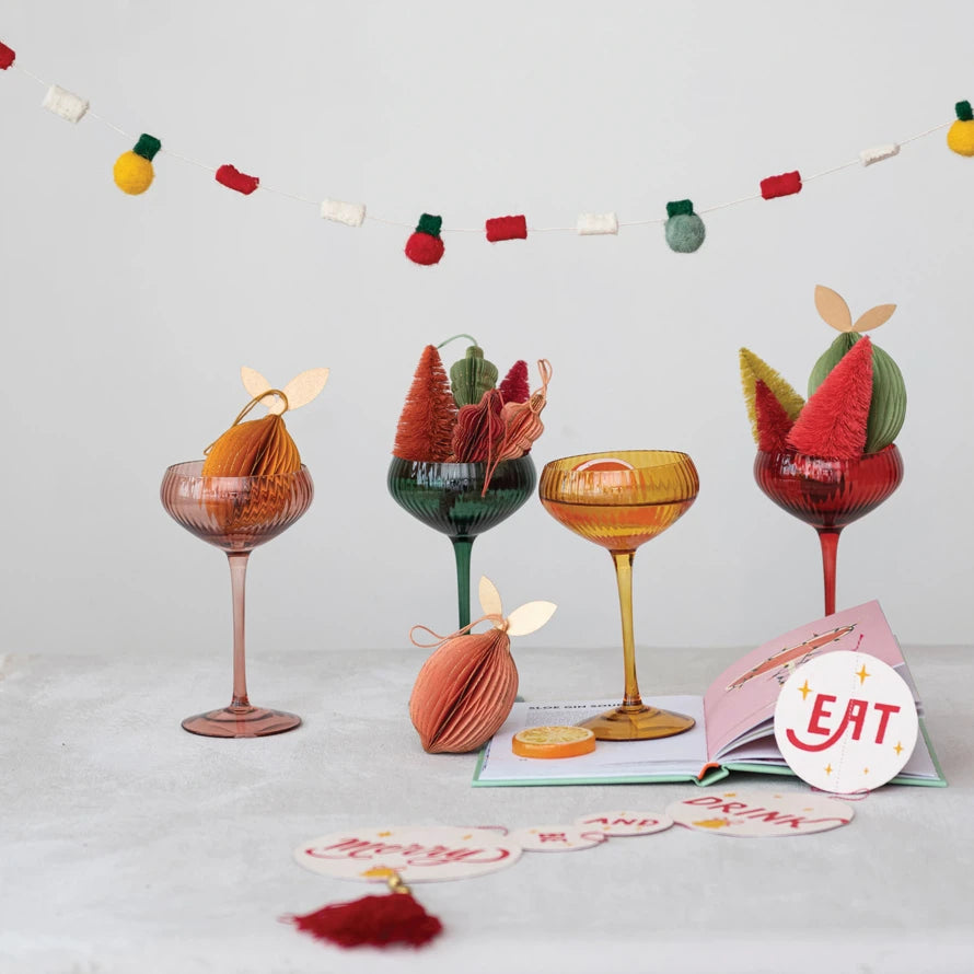 Stemmed Champagne, 4 Colors