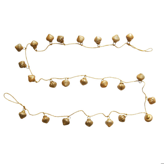 Embossed Mercury Glass Ornament Garland